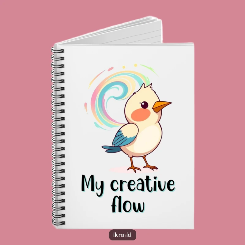 Funny Art Bird Notebook: Painter's Journal, Perfect for Funny Gift
