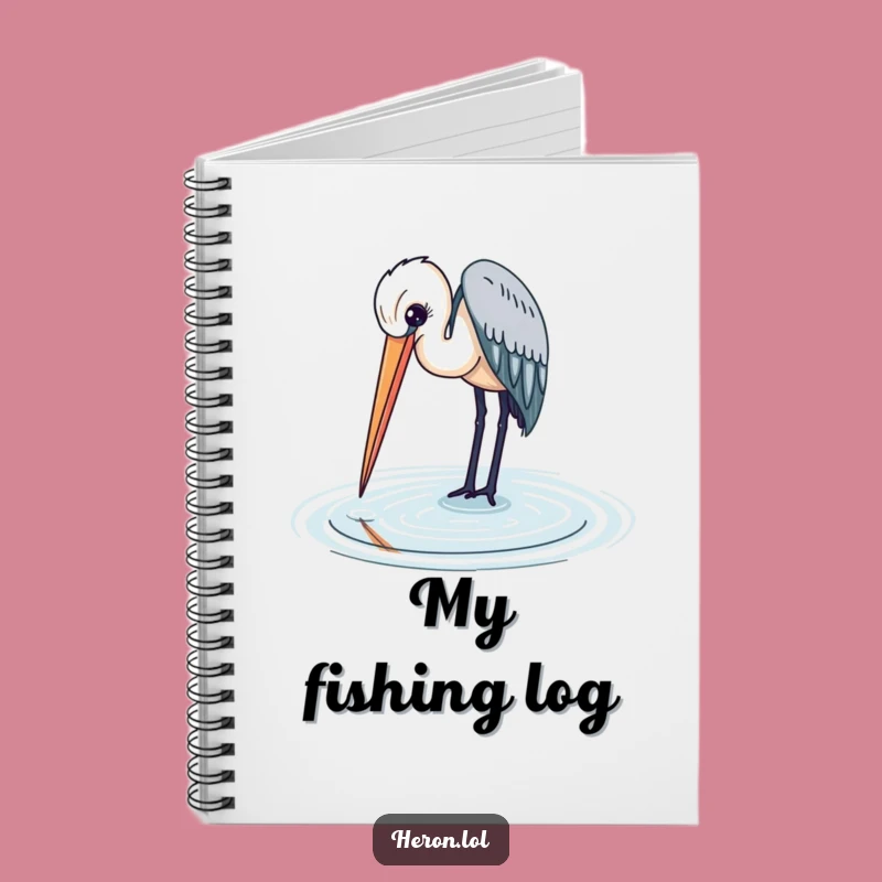 Peaceful Heron Bird Notebook: Capture Your Thoughts with Nature's Calm Gift